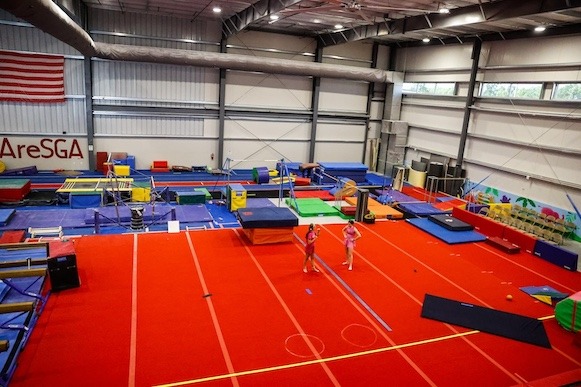 wake competition center gymnastics facility homepage image