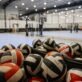 volleyballs in the wake competition center