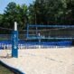 outdoor sand volleyball courts at the wakecc